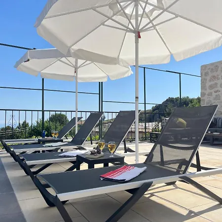 With Large Pool For 10 People In Kas, Kalkan - Awz 173 Вілла Каш