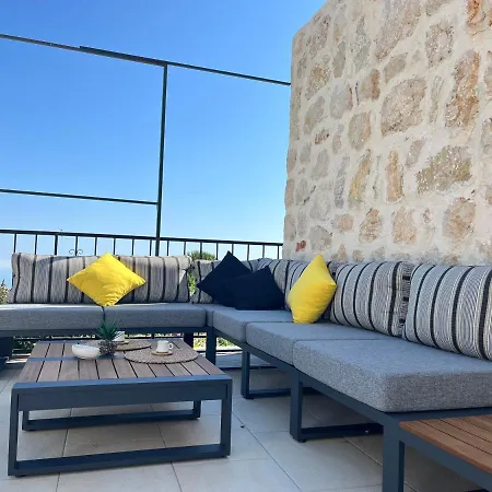With Large Pool For 10 People In Kas, Kalkan - Awz 173 Villa Kaş