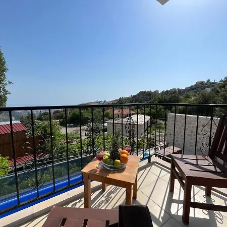 With Large Pool For 10 People In Kas, Kalkan - Awz 173